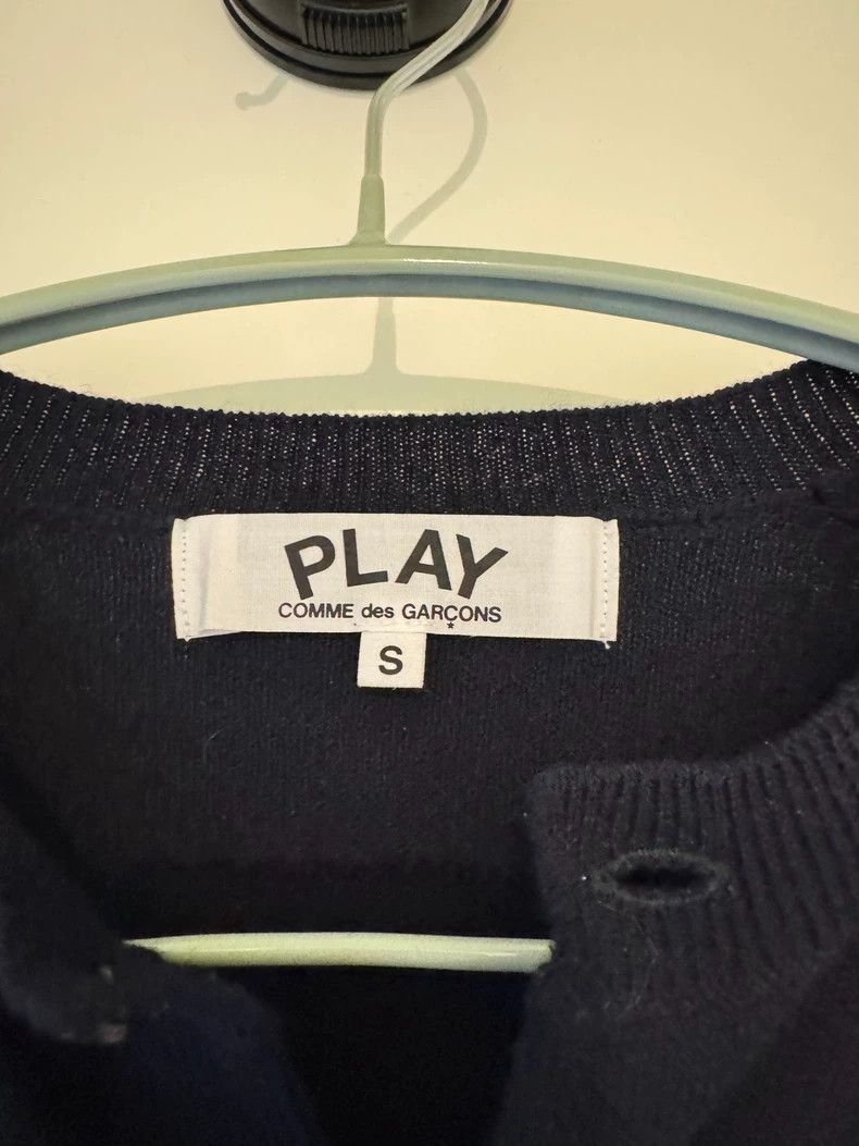 Comme des Garcons Comme Des Garcons Navy Classic Cardigan Size S / US 4 / IT 40 - 3 Thumbnail