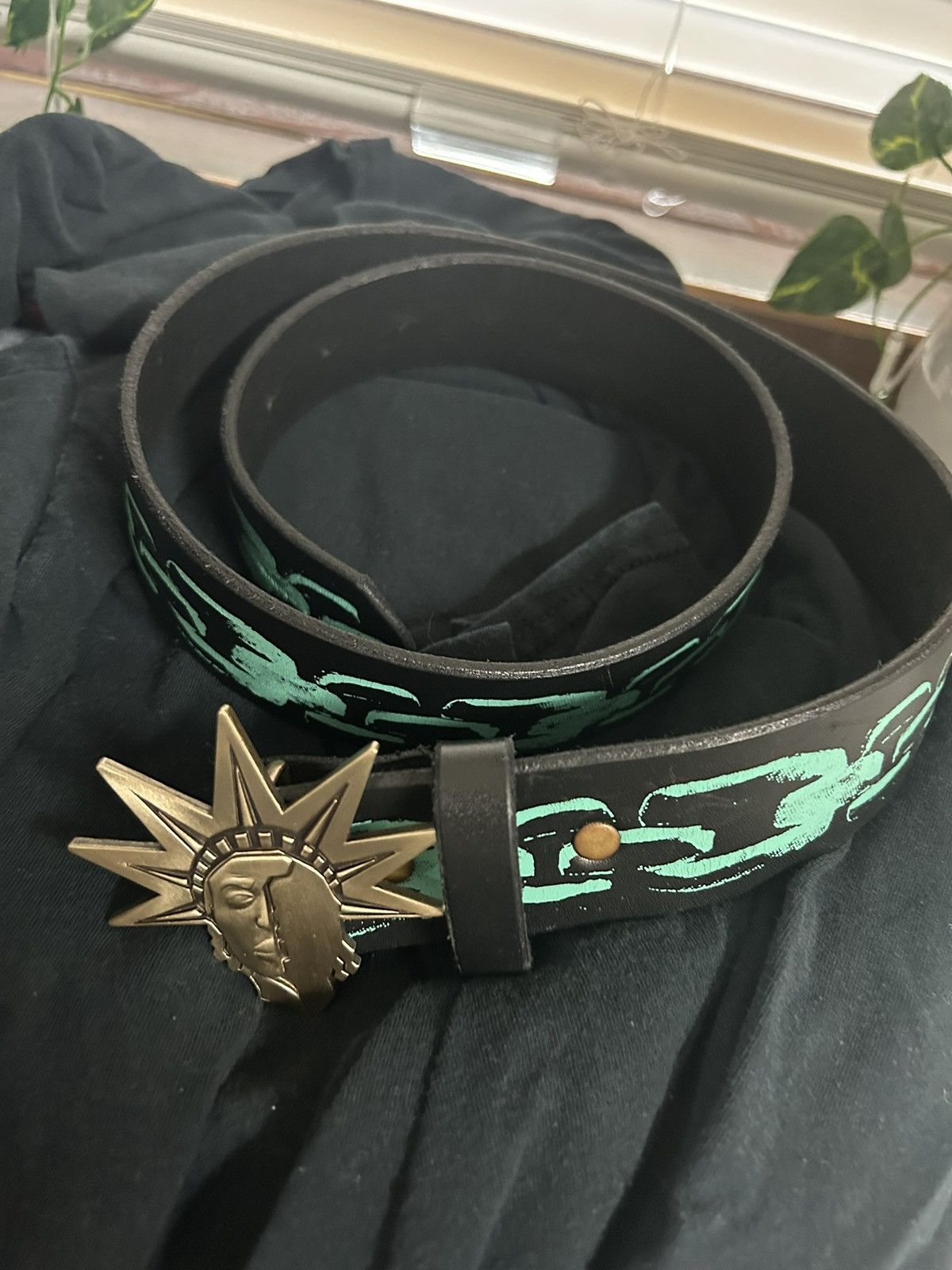 DENIM TEARS Denim tears libertas belt size 34 Size 34 - 1 Thumbnail