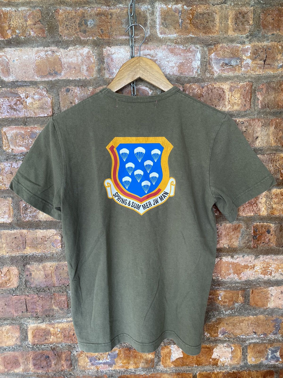 Comme des Garcons Homme Plus SS04 Junya Watanabe Military tee Size US XS / EU 42 / 0 - 2 Thumbnail