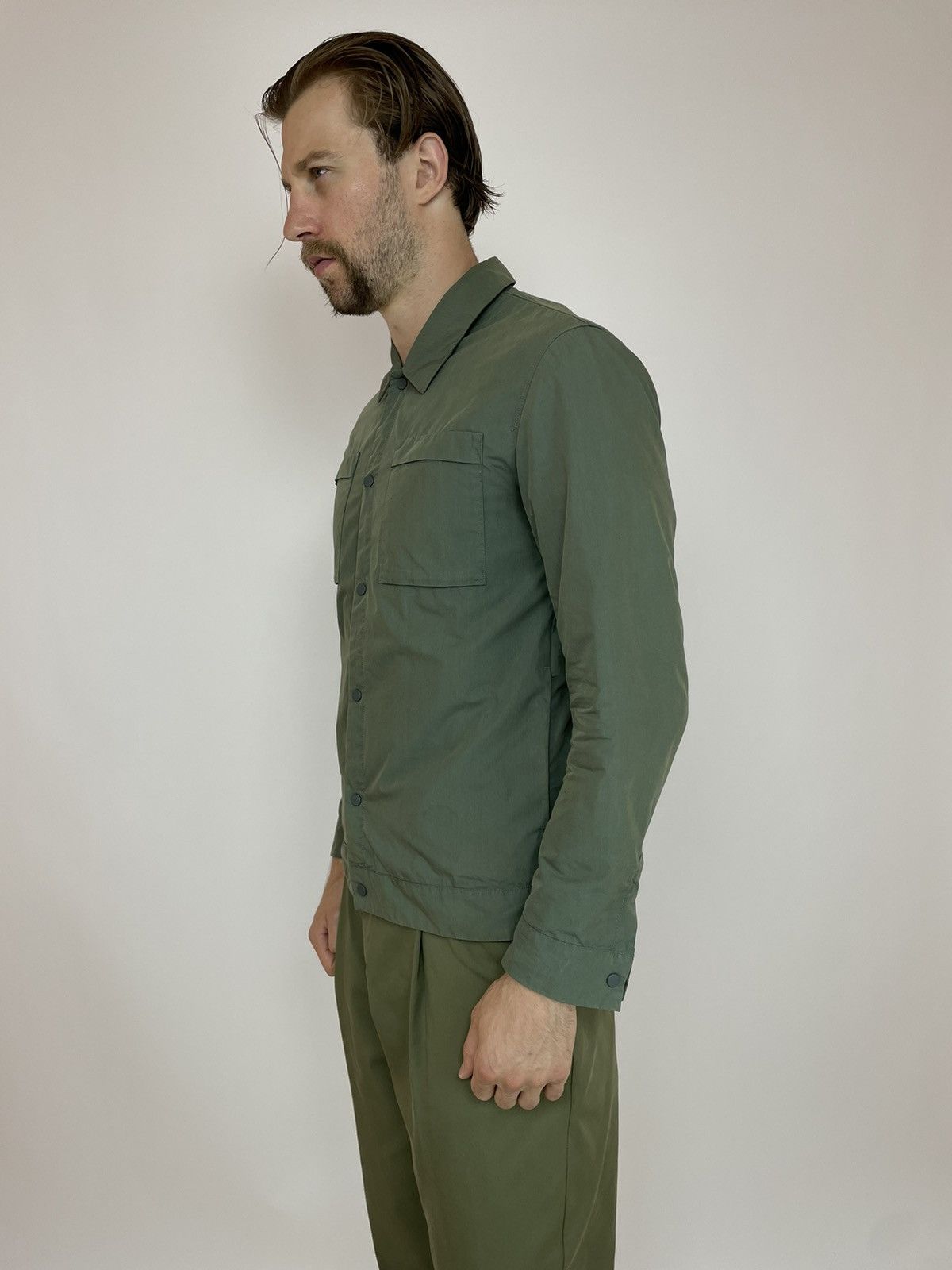 Selected Homme SELECTED HOMME SLHICON Shirt JKT Military Overshirt Mens Size US M / EU 48-50 / 2 - 5 Thumbnail