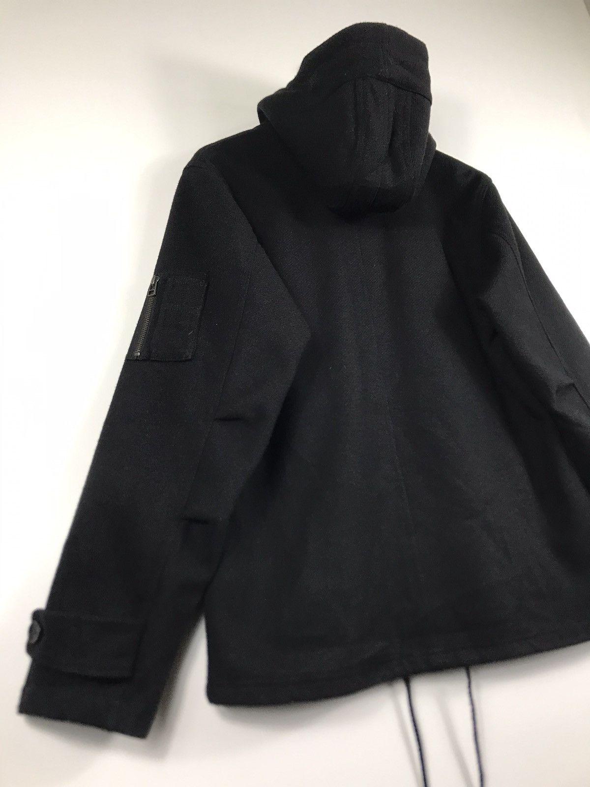 Japanese Brand × NANO universe 🔥Nano Universe Hooded Wool Zipper Jacket Size US XL / EU 56 / 4 - 16 Thumbnail