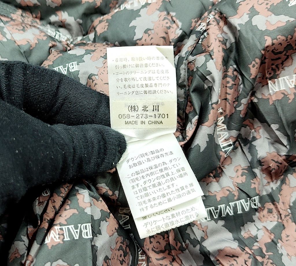Balmain BALMAIN black puffer long jacket Size L / US 10 / IT 46 - 4 Thumbnail