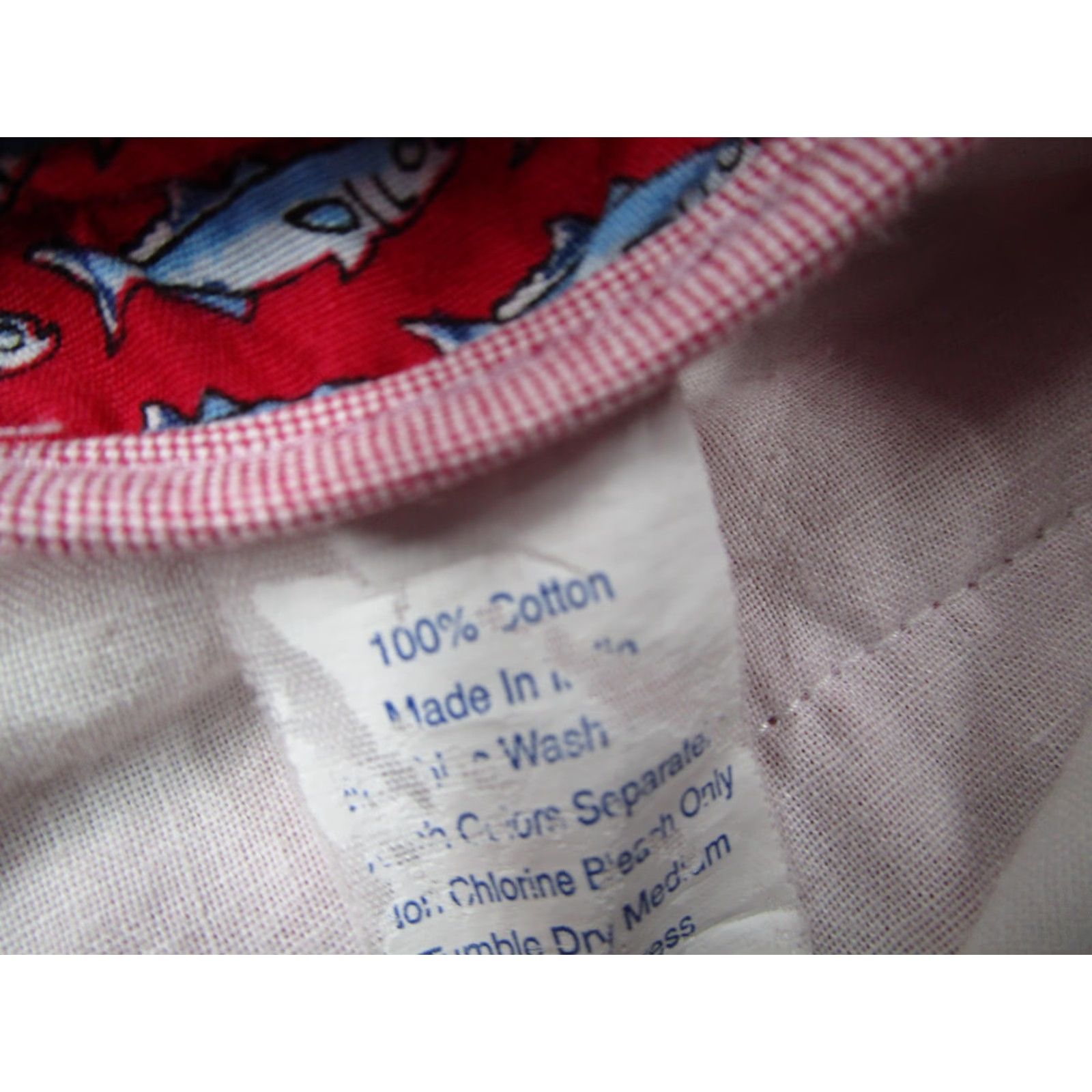 Vineyard Vines Vineyard Vines Shorts Mens 33 Pink Patchwork Madras Anchors Fish Whales Size US 33 - 3 Thumbnail