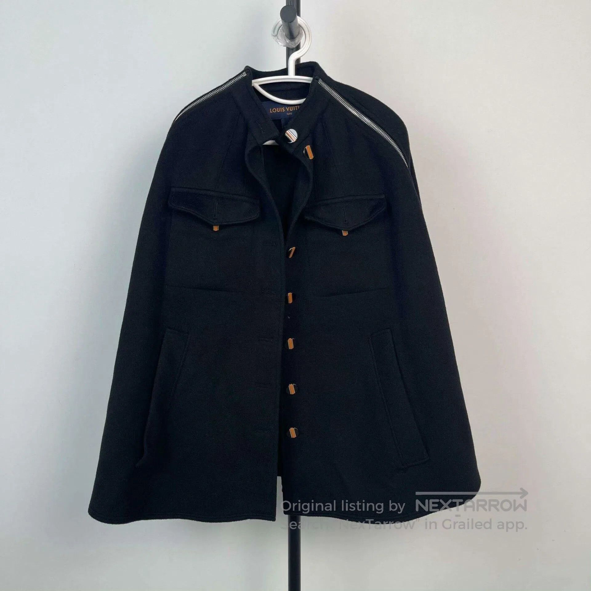 Louis Vuitton Louis Vuitton Wool Lined Monogram Cape. Size XS / US 0-2 / IT 36-38 - 1 Thumbnail