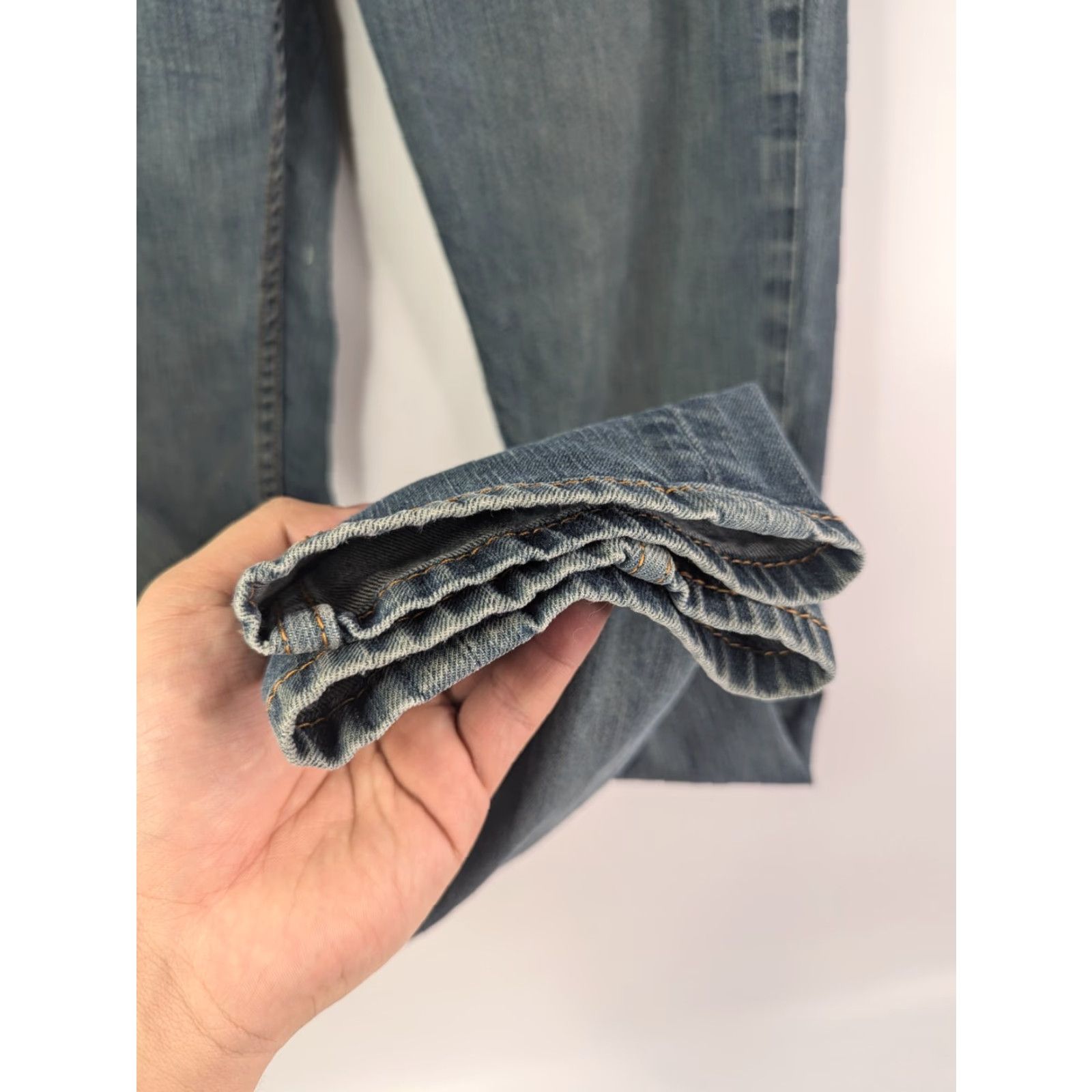 Levi's Levi's Jeans Slim Levi's 511 28x29 511 Slim Jeans Men 28x29 Distressed Blue Denim 5-Pocket Button Zip Size US 28 / EU 44 - 4 Thumbnail