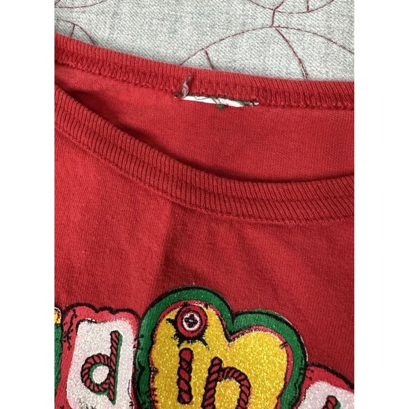 Vintage VINTAGE Friends Snowden & Friends Raggedy Ann Andy Shirt 1998 Hand in Hand One Size Red Womens Size ONE SIZE - 4 Thumbnail