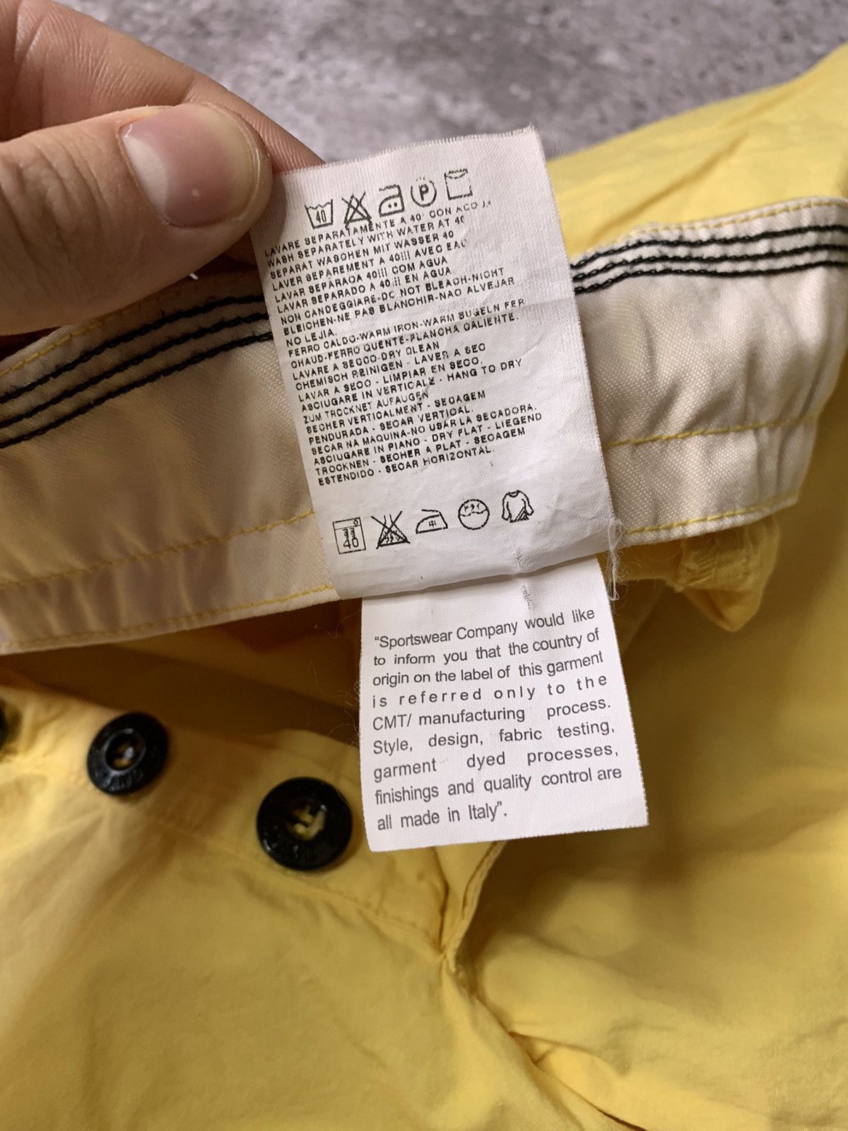 Stone Island Vintage Stone Island Italy 90s Button Pants Size US 38 / EU 54 - 12 Thumbnail