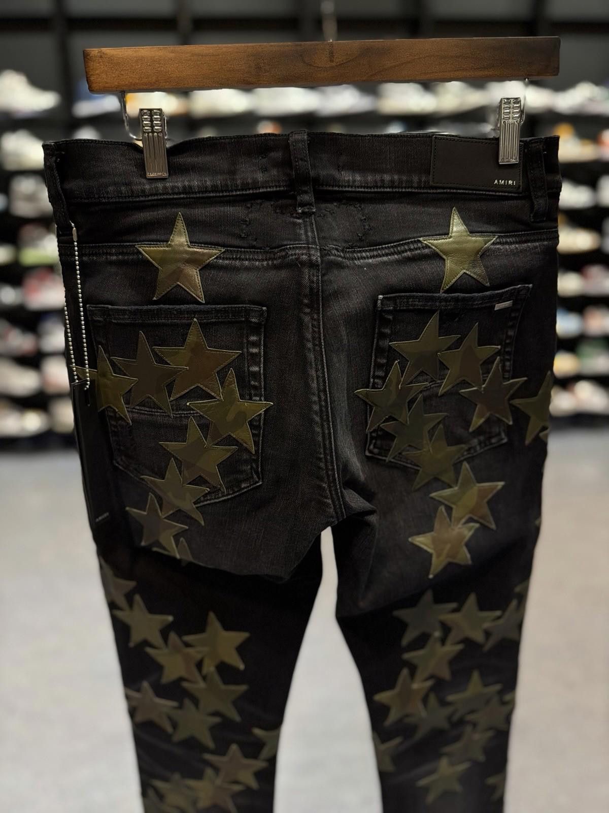 Amiri Size 31 Amiri Chemist Black Green Jeans 100% Authentic NEW Size US 31 - 9 Thumbnail