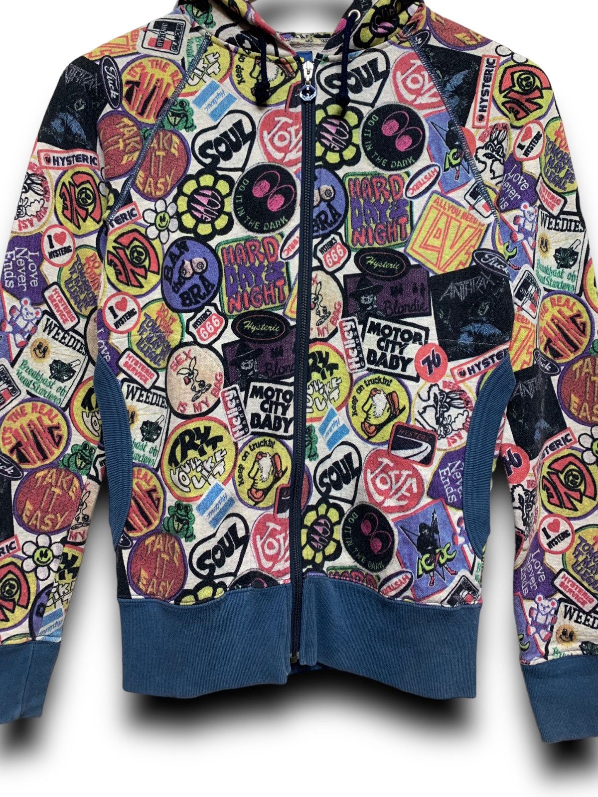 Designer HYSTERIC GLAMOUR JAPANESE BRAND SWEATSHIRT AND HOODIE Size S / US 4 / IT 40 - 6 Thumbnail