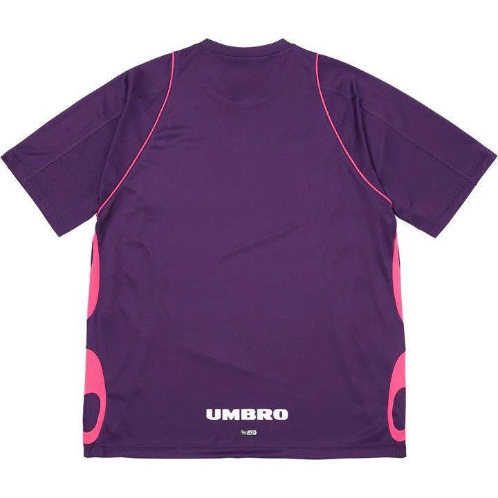 Supreme × Umbro Supreme Umbro Old English Soccer Jersey Purple SS26 Size US M / EU 48-50 / 2 - 2 Thumbnail