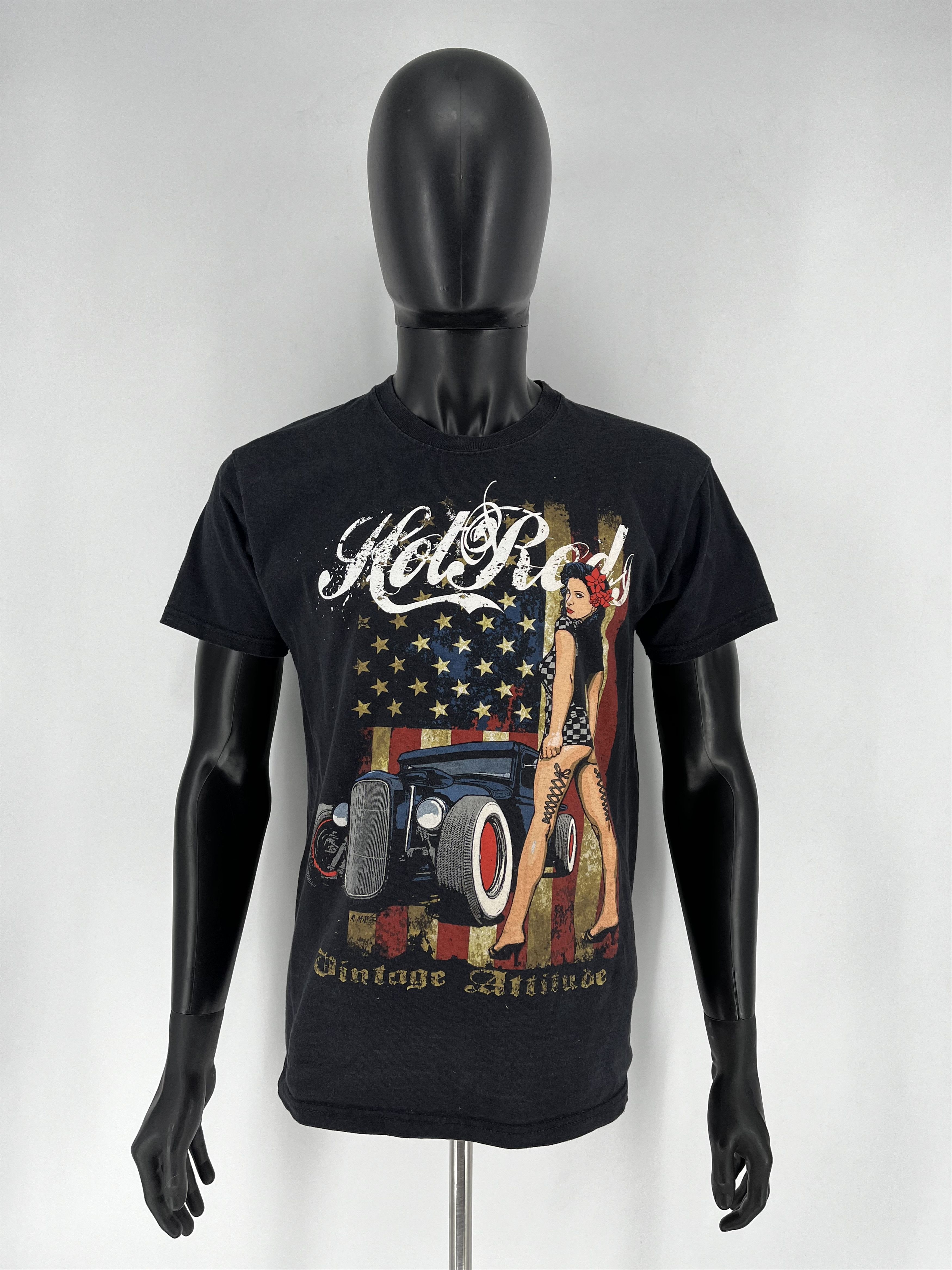 Harley Davidson × Vintage Vintage Y2K EMP Hot Rods majica M Size US L / EU 52-54 / 3 - 3 Thumbnail