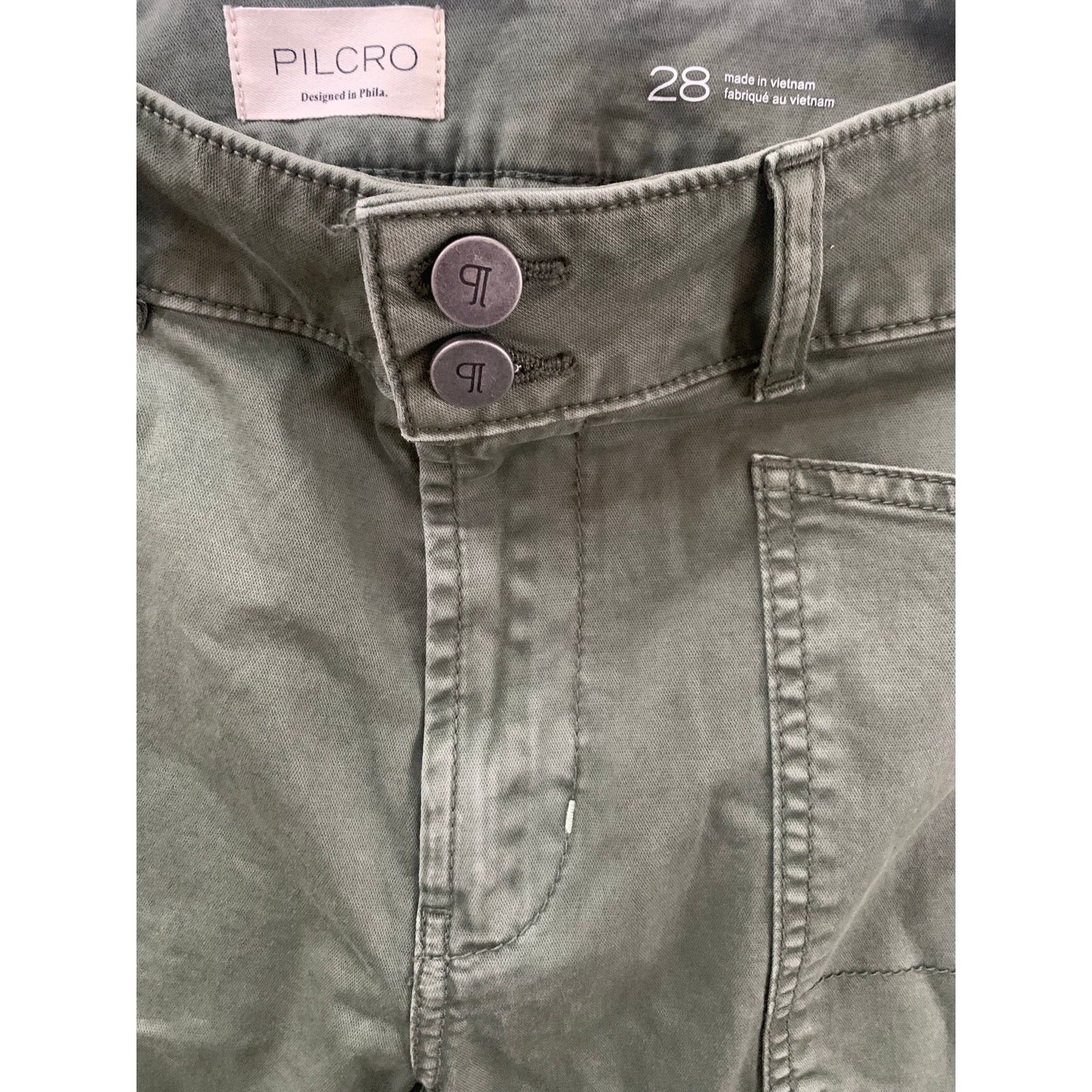 Anthropologie NWT Anthropologie Pilcro Wanderer MidRise Relaxed Leg Pants Size 28" / US 6 / IT 42 - 7 Thumbnail