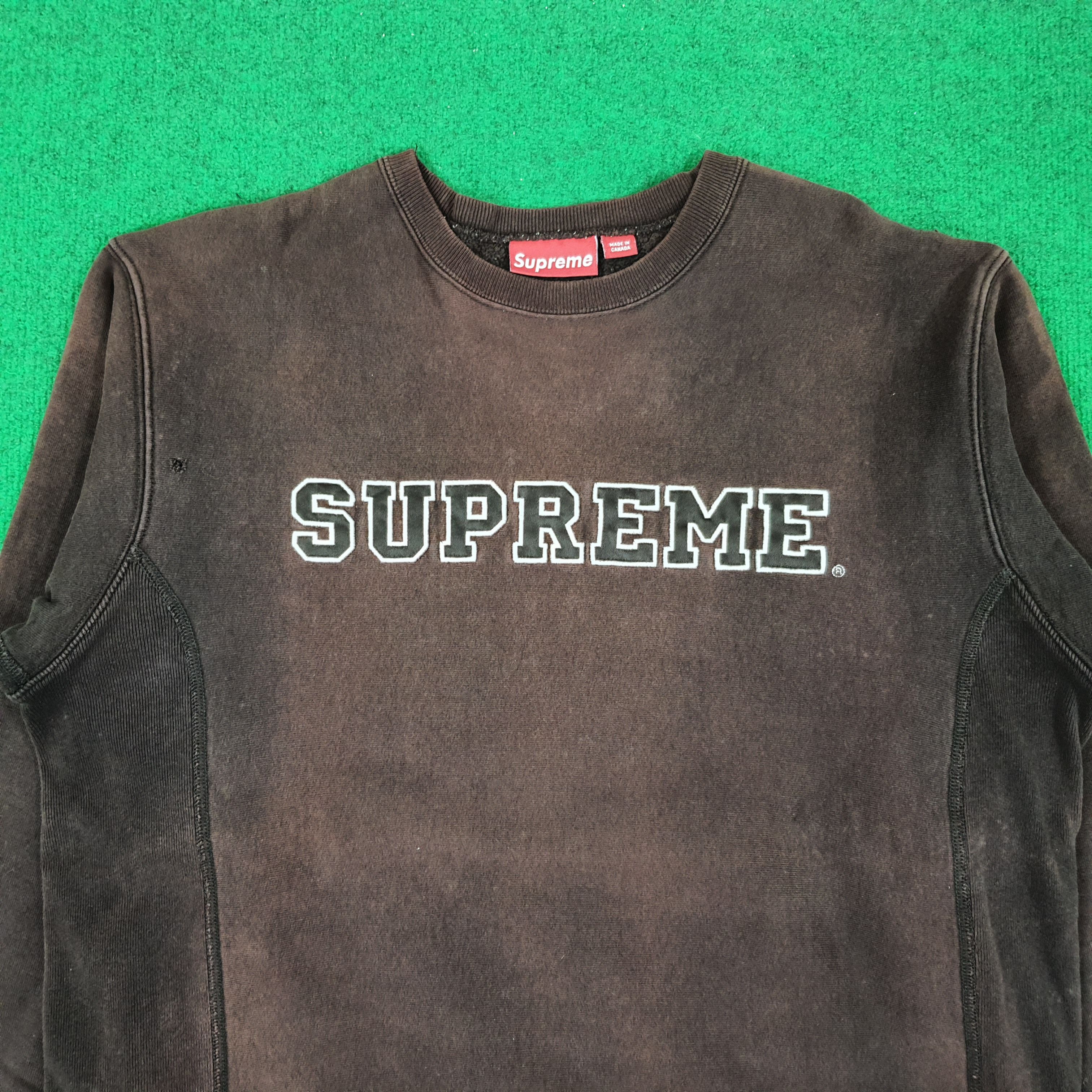 Supreme Vintage Supreme Streetwear Sweatshirt C242N15 Size US L / EU 52-54 / 3 - 2 Thumbnail