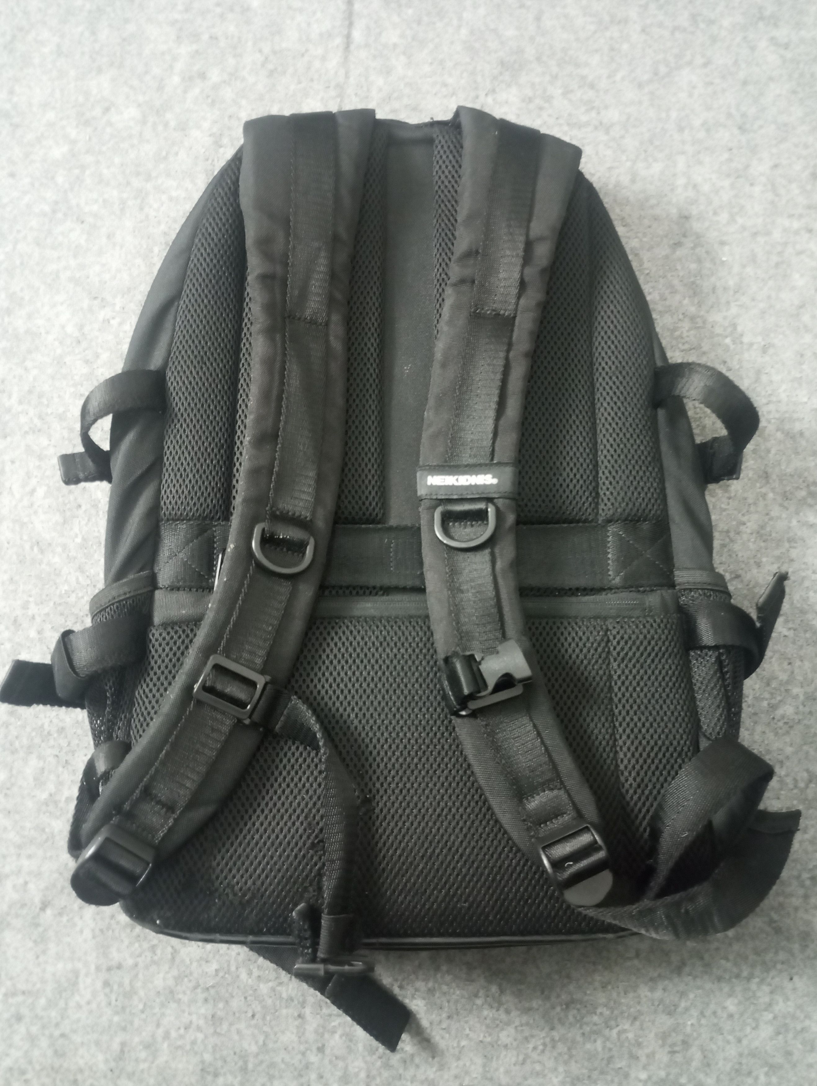 Japanese Brand × Vintage Vintage Black 'Neikidnis' Mesh String Backpack Size ONE SIZE - 4 Thumbnail