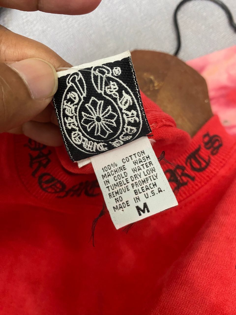 Chrome Hearts Vintage Chrome Hearts Distressed Tshirt Size US M / EU 48-50 / 2 - 11 Thumbnail