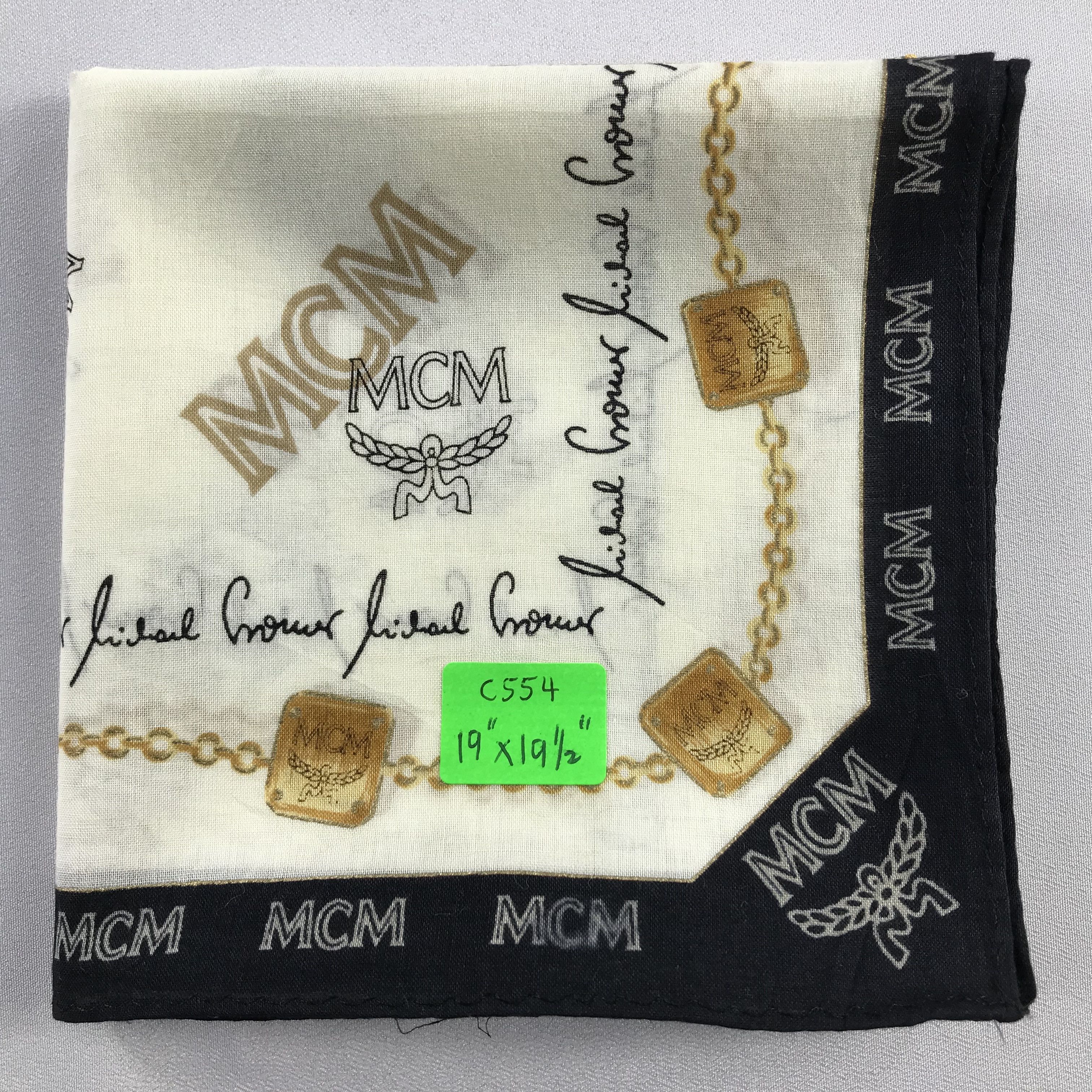 MCM MCM Handkerchief / Bandana / Neckerchief C554 Size ONE SIZE - 7 Thumbnail