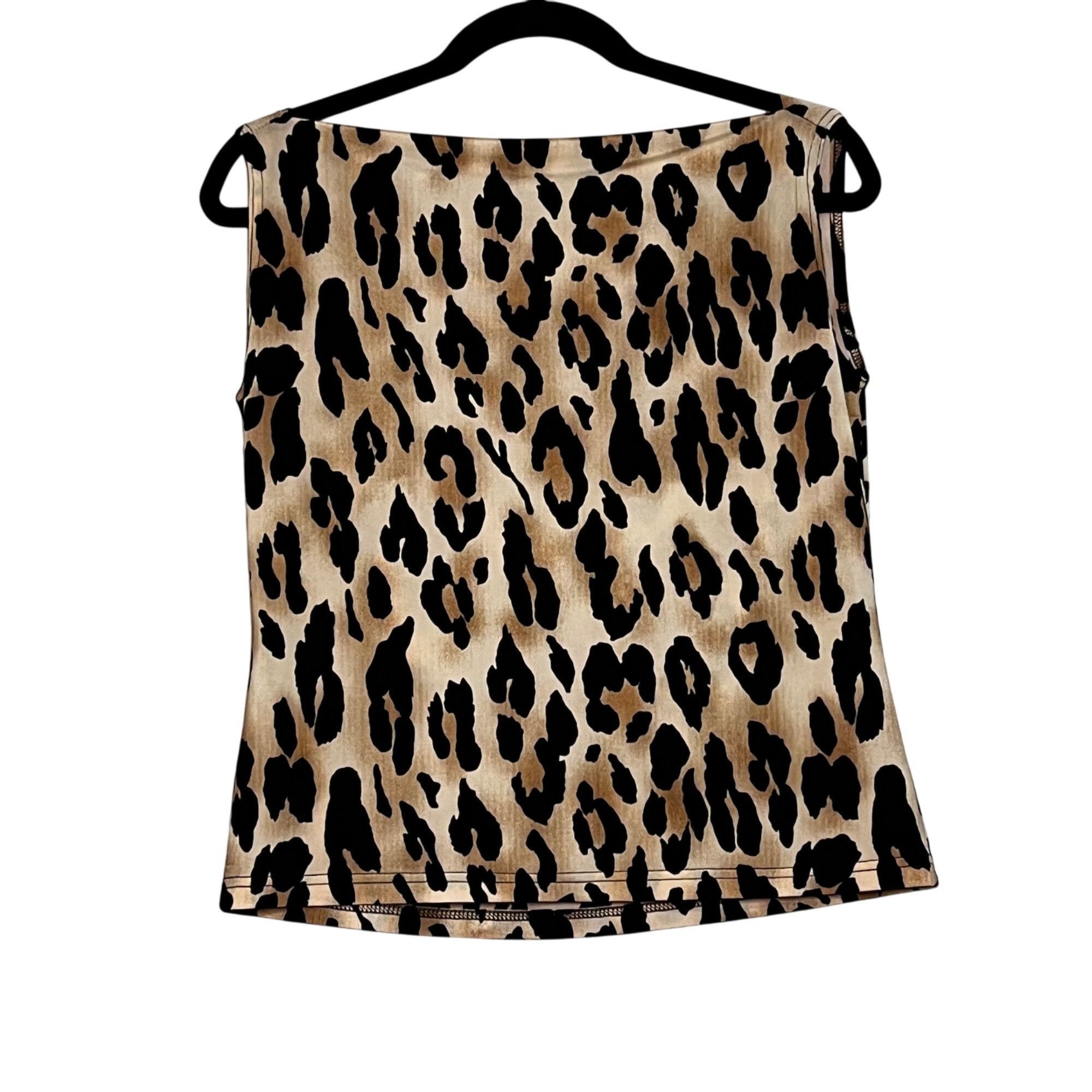 Other Made In Heaven Women's Leopard Sleeveless Top L Layering St Size L / US 10 / IT 46 - 6 Thumbnail