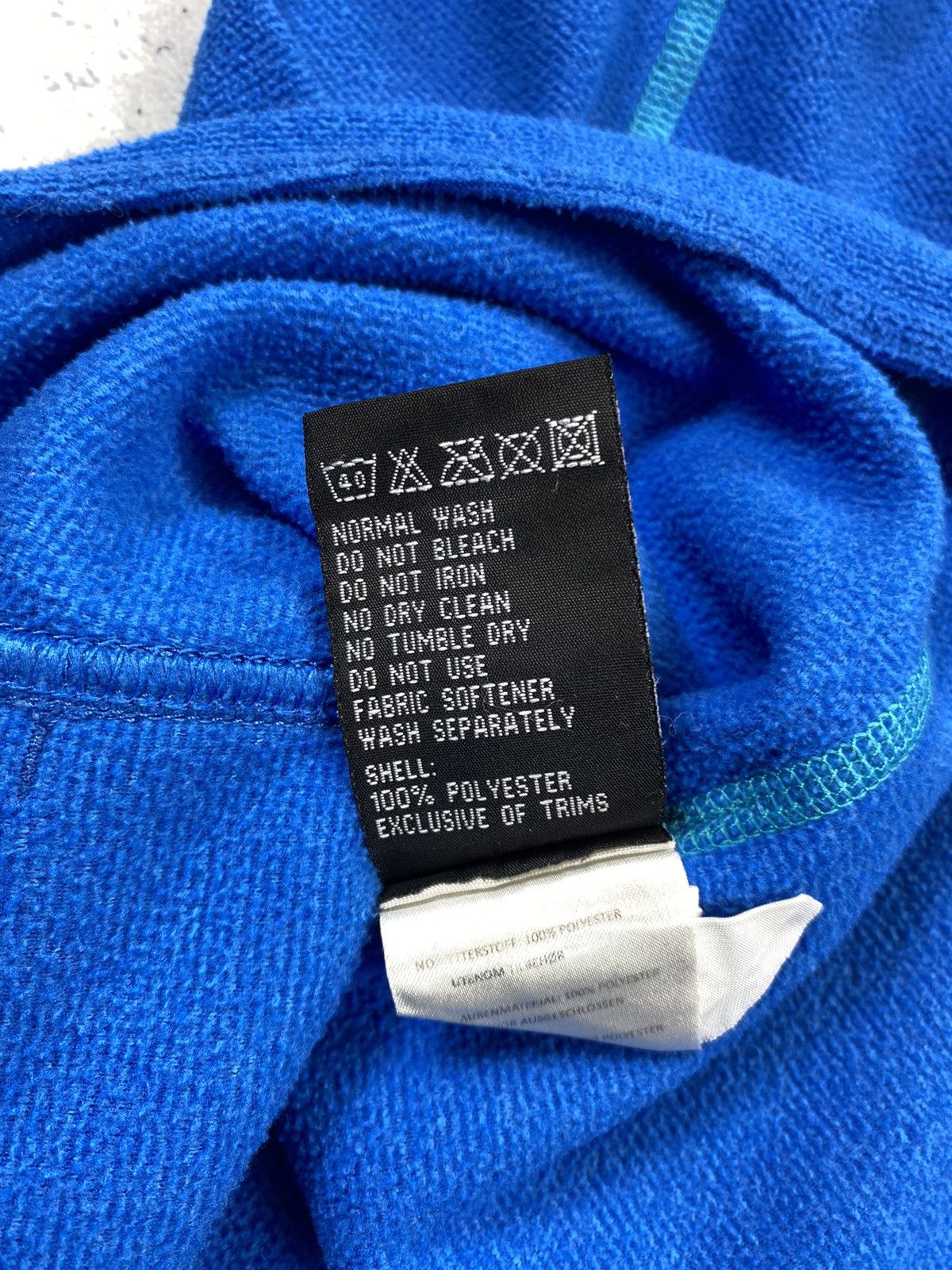 Norrona Norrona Polartec Blue Full Zip Hood Size Small Size US S / EU 44-46 / 1 - 11 Thumbnail
