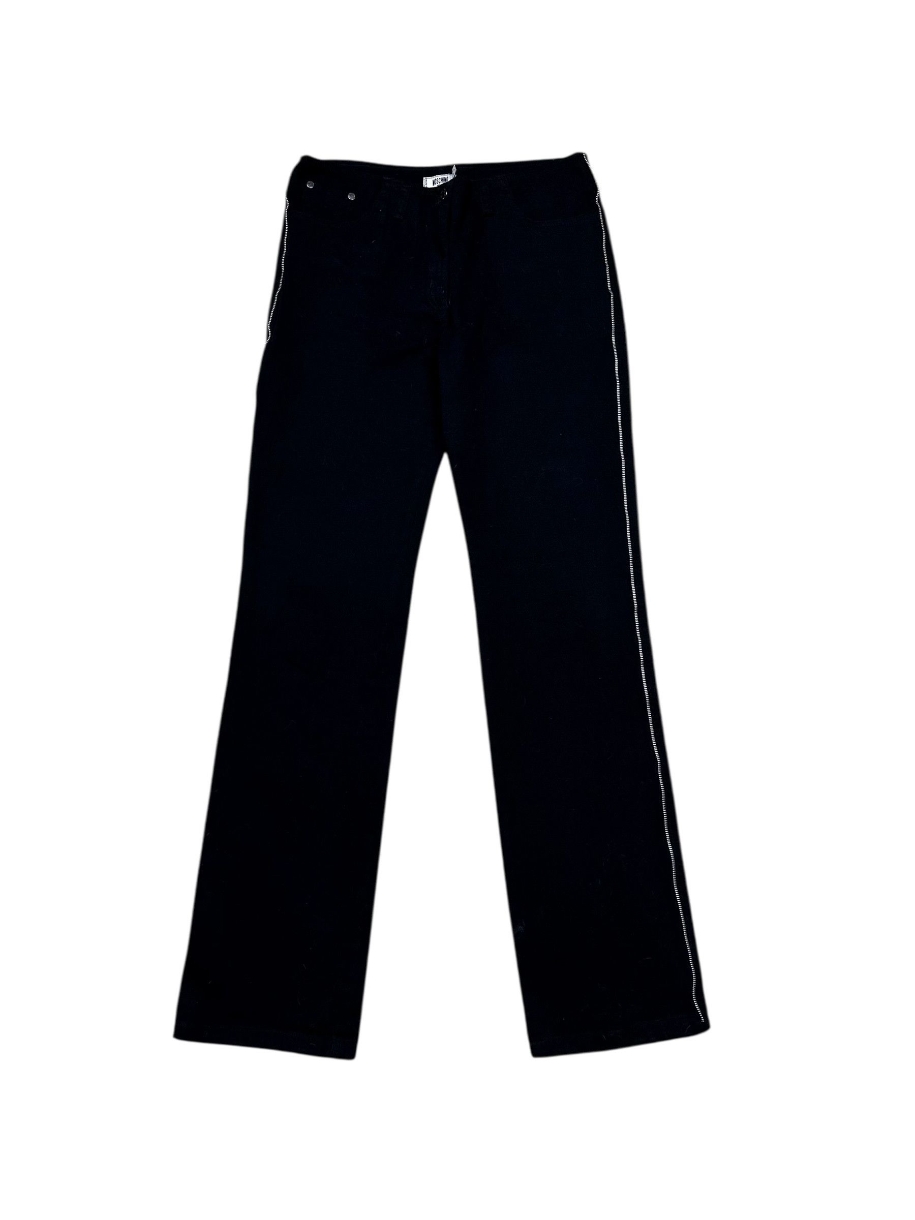 archive Zippered styling vintage italian denim pants
