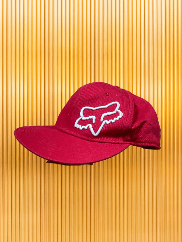 Fox Racing × Vintage Vintage Y2K Fox Racing Baseball Cap Hat Red Size ONE SIZE - 1 Thumbnail