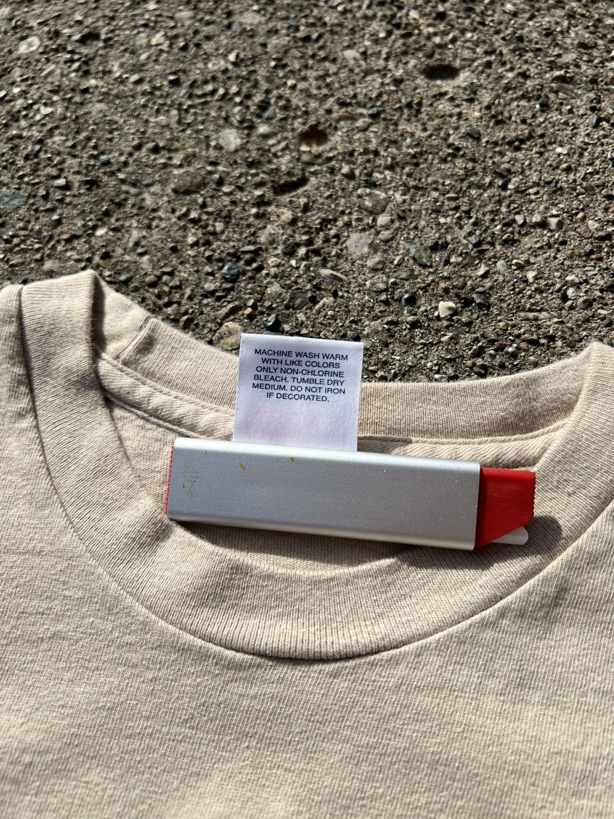 Supreme 2015 Supreme Child of Hell Tee T Shirt Tan size L Size US L / EU 52-54 / 3 - 4 Thumbnail