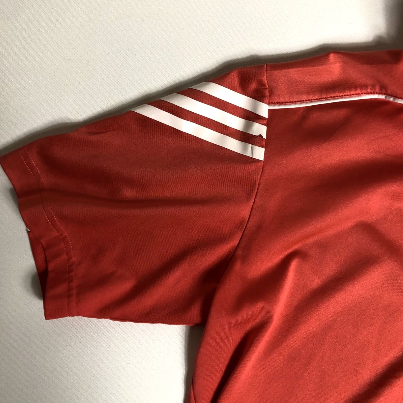 Adidas Adidas Polo Shirt Mens Small Pink Short Sleeve Golf Climacool Polyester J106 Size US S / EU 44-46 / 1 - 3 Thumbnail