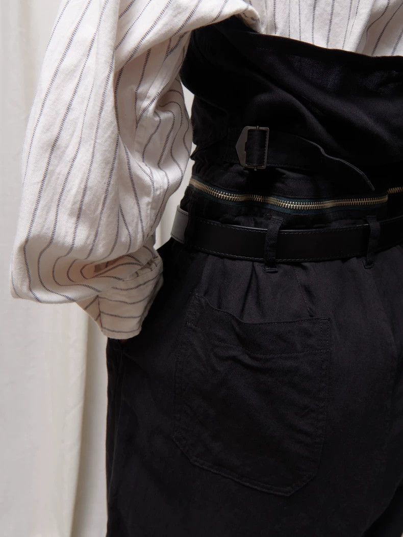 Y's Y's Black Tencel blend bandeau jumpsuit Size 25" / US 0 / IT 36 - 6 Thumbnail