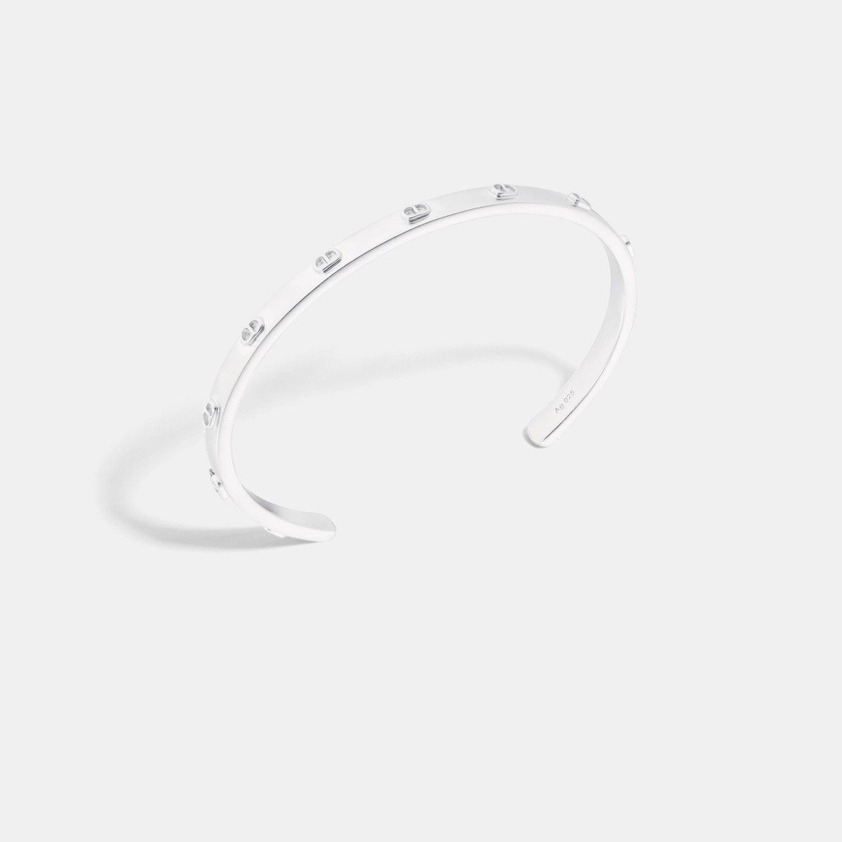 Dior o1bcso1str0126 Size: OS/Cd Icon Bangle in Silver Size ONE SIZE - 2 Thumbnail