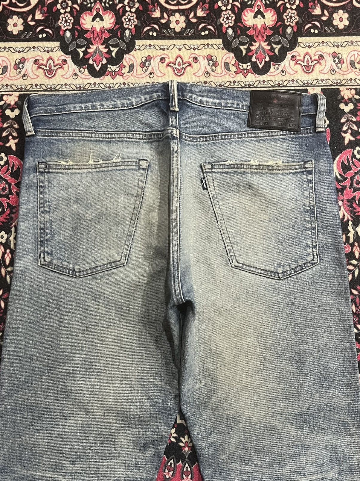 Levi's Made & Crafted Vintage Levi’s Made & Crafted Big E 502 Taper Selvedge Jeans Size US 36 / EU 52 - 7 Thumbnail