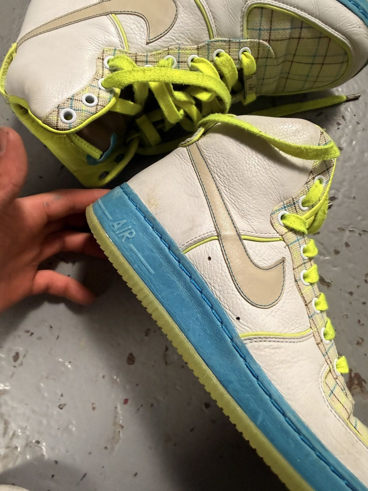 Nike Vintage Nike Air Force 1 Highs Size US 9.5 / EU 42-43 - 8 Thumbnail