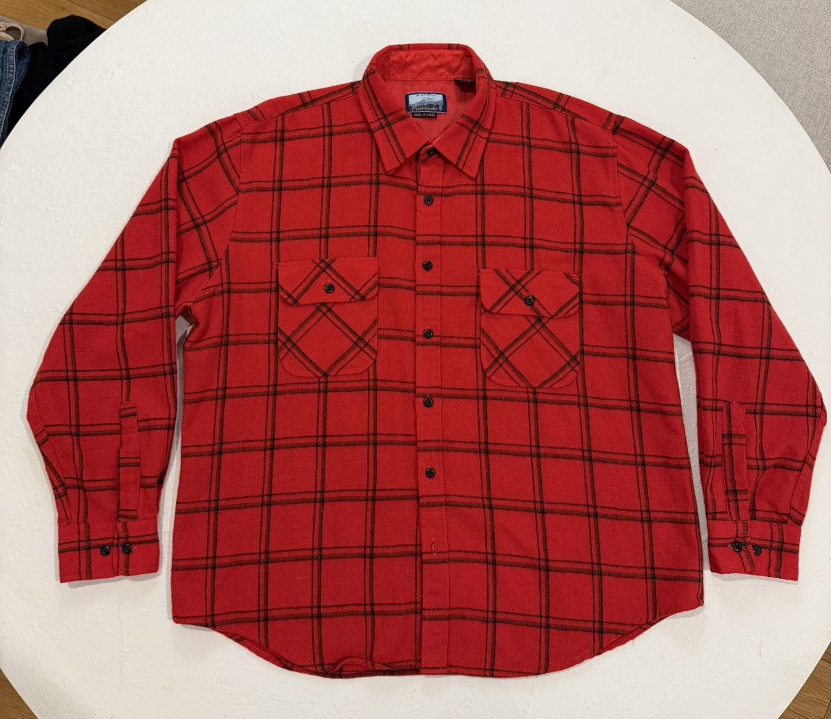 Fieldmaster Vintage Fieldmaster Flannel Button Up Shirt Size US XL / EU 56 / 4 - 1 Thumbnail