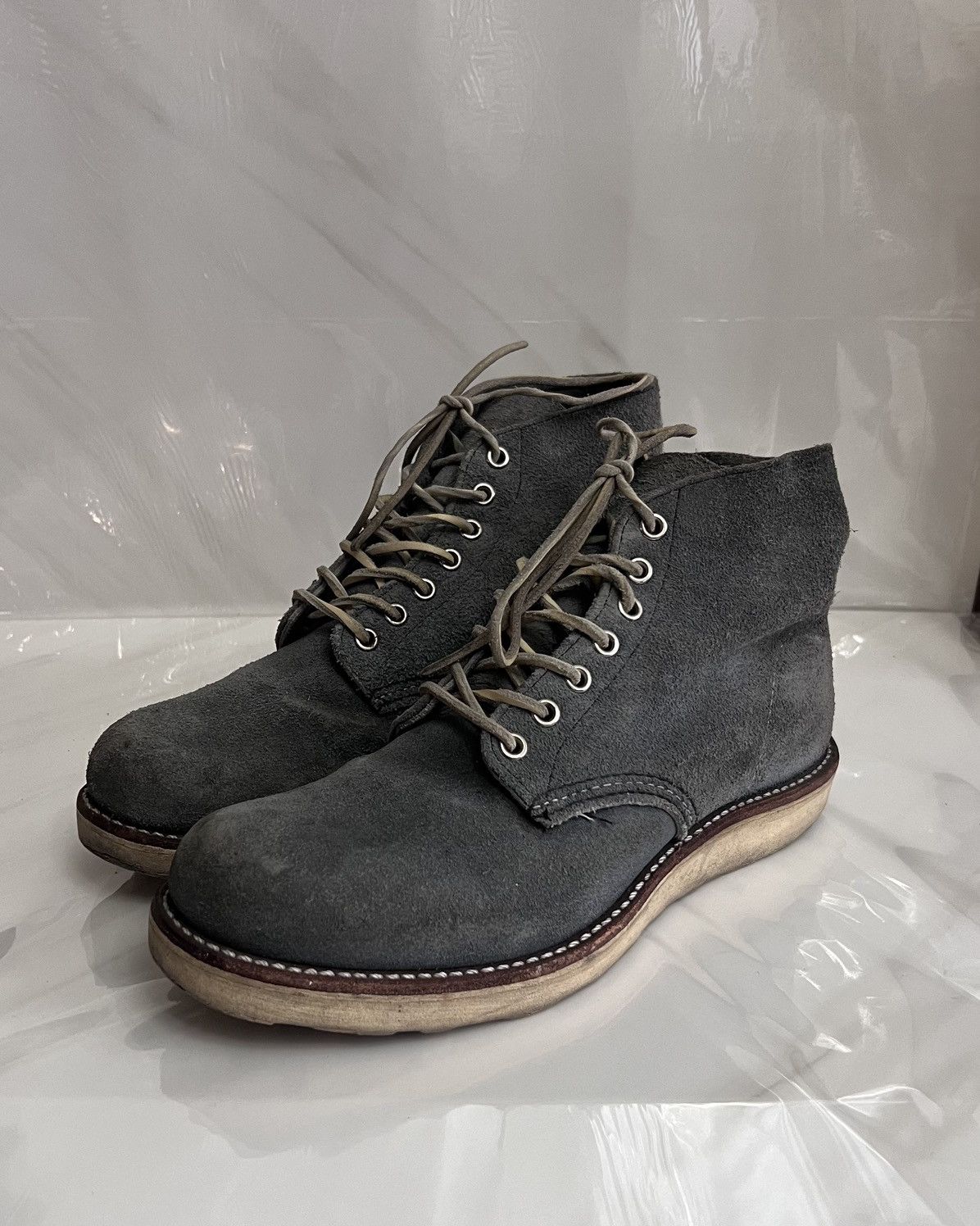 Red Wing Red wing #8144 Round toe blue slate Abilene boot size 8 D Size US 8 / EU 41 - 3 Thumbnail