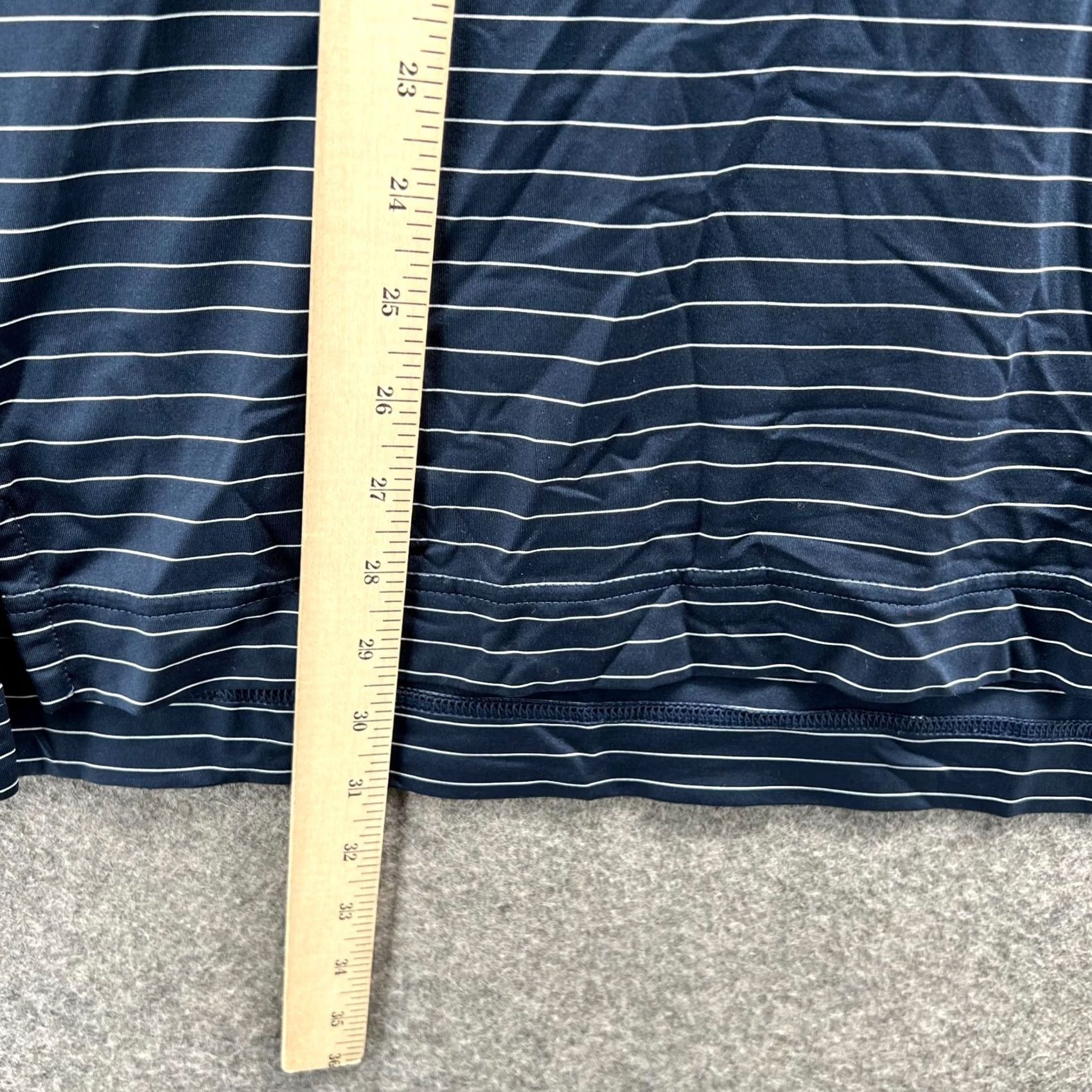 Footjoy FootJoy Polo Shirt Mens Large Blue Striped Knit Golf Club Logo Flags Golfer Shirt Regular Shirt Polo Mens Large Blue Striped Knit Golf Club Logo Flags Size US L / EU 52-54 / 3 - 4 Thumbnail