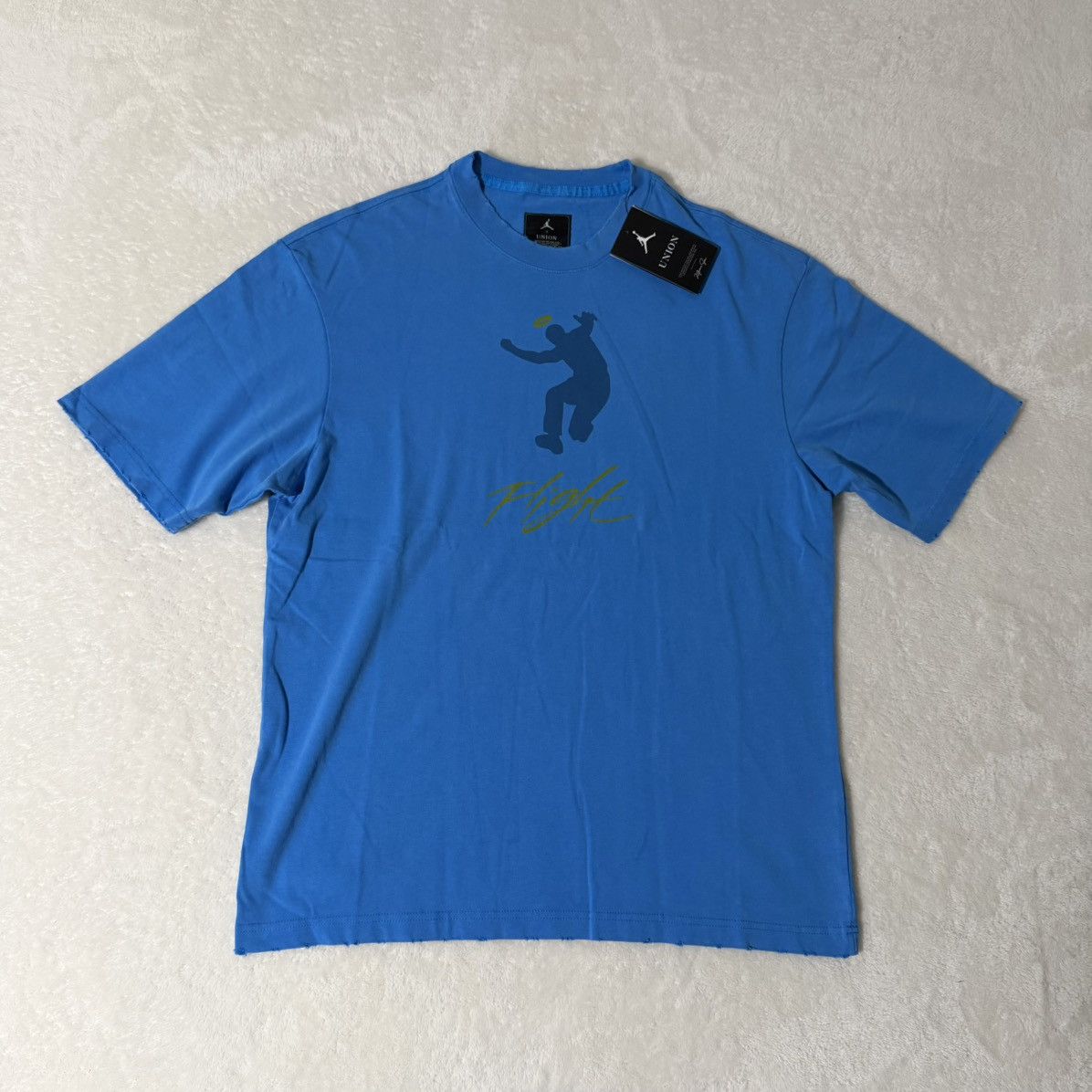 Jordan Brand × Union LA Jordan x Union LA Blue Flight T-Shirt Size US M / EU 48-50 / 2 - 1 Thumbnail