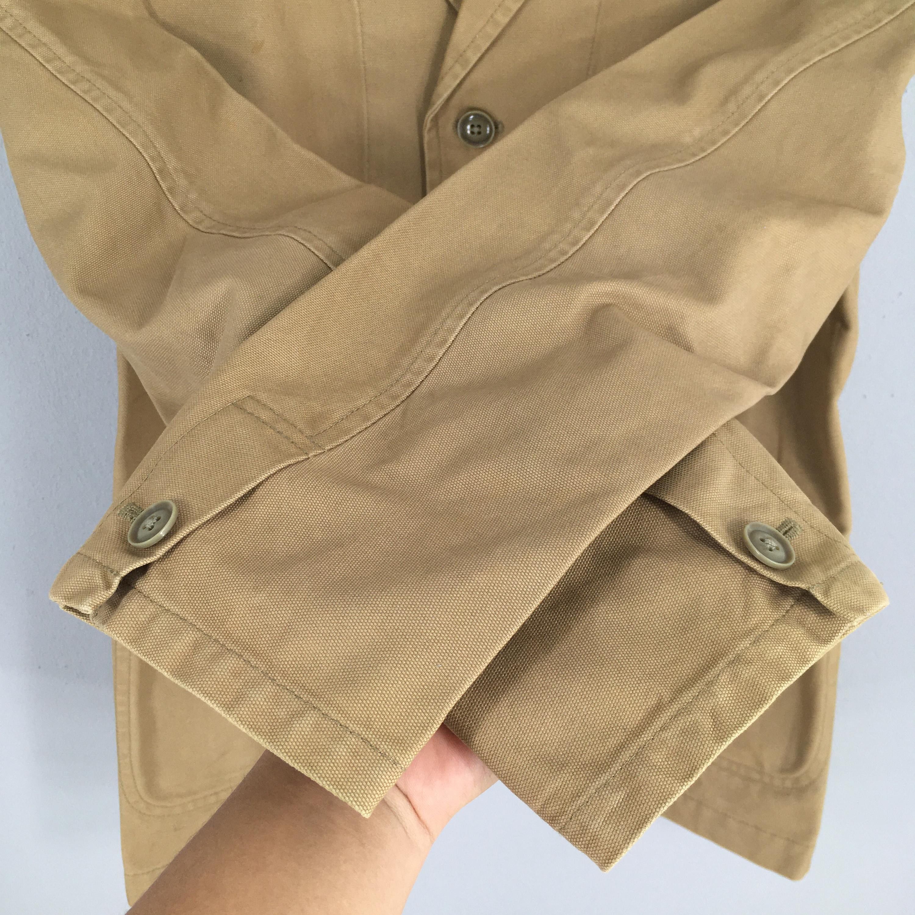 United Arrows 1990s United Arrows Denim Workers Button Brown Jacket Medium Size US M / EU 48-50 / 2 - 5 Thumbnail