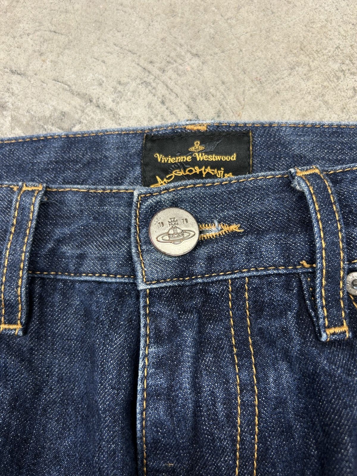 Vivienne Westwood Vivienne Westwood - Chaos Denim Jeans Size US 31 - 10 Thumbnail