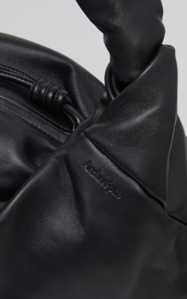 Other Archivepke Korean Sheepskin Luxury Black Large Turban Bag Size ONE SIZE - 9 Thumbnail