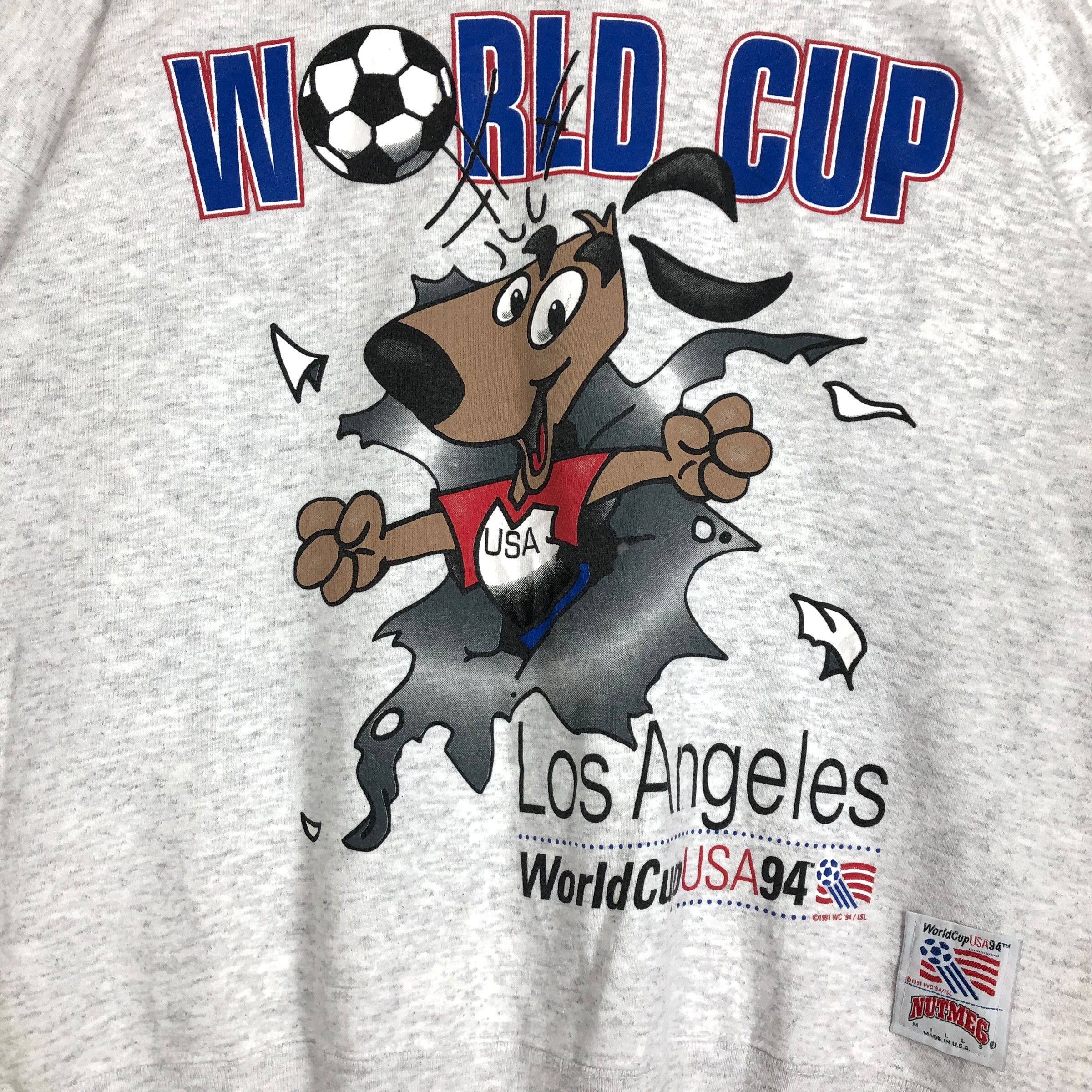 Nutmeg Vintage Los Angeles World Cup USA 94 Crewneck Sweatshirt Size US XL / EU 56 / 4 - 6 Thumbnail