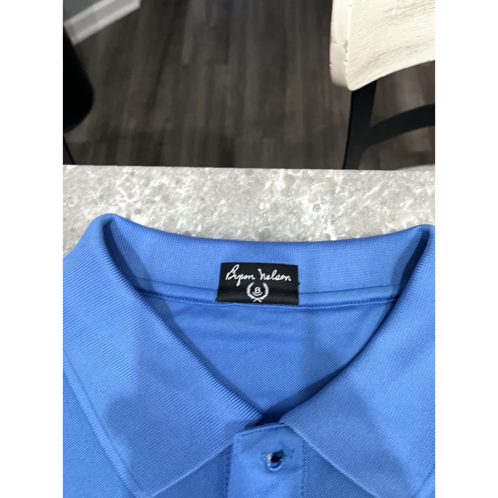 Vintage Byron Nelson Polo Shirt Mens 2XL Golf Cardinal Logo Sea Blue Puppy? Size US XXL / EU 58 / 5 - 4 Thumbnail
