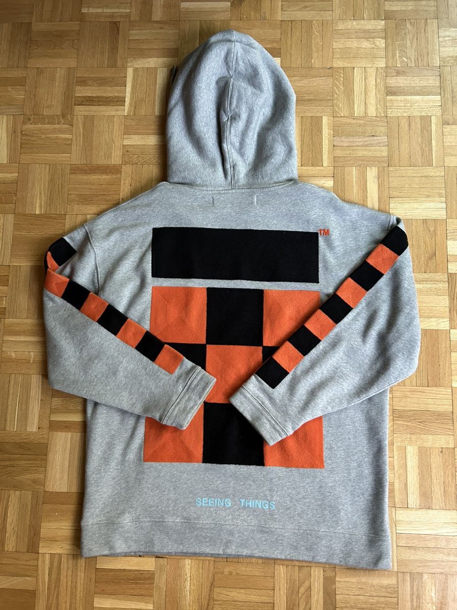 Hoodie off white seeing things best sale