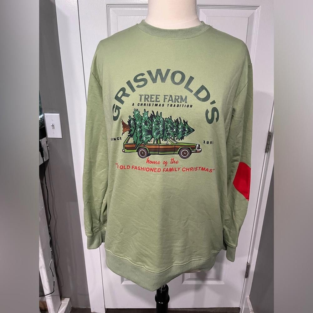 Designer Griswold Christmas Tree Farm Sweatshirt Christmas Crewneck Size XL / US 12-14 / IT 48-50 - 1 Thumbnail