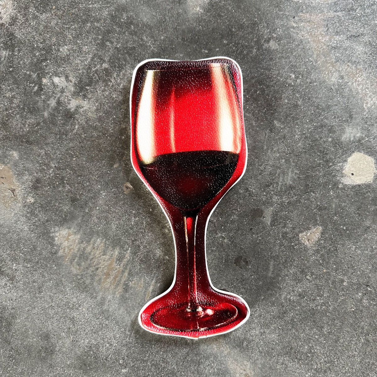 Undercover Red Wine Glass Leather Pouch Size ONE SIZE - 1 Thumbnail