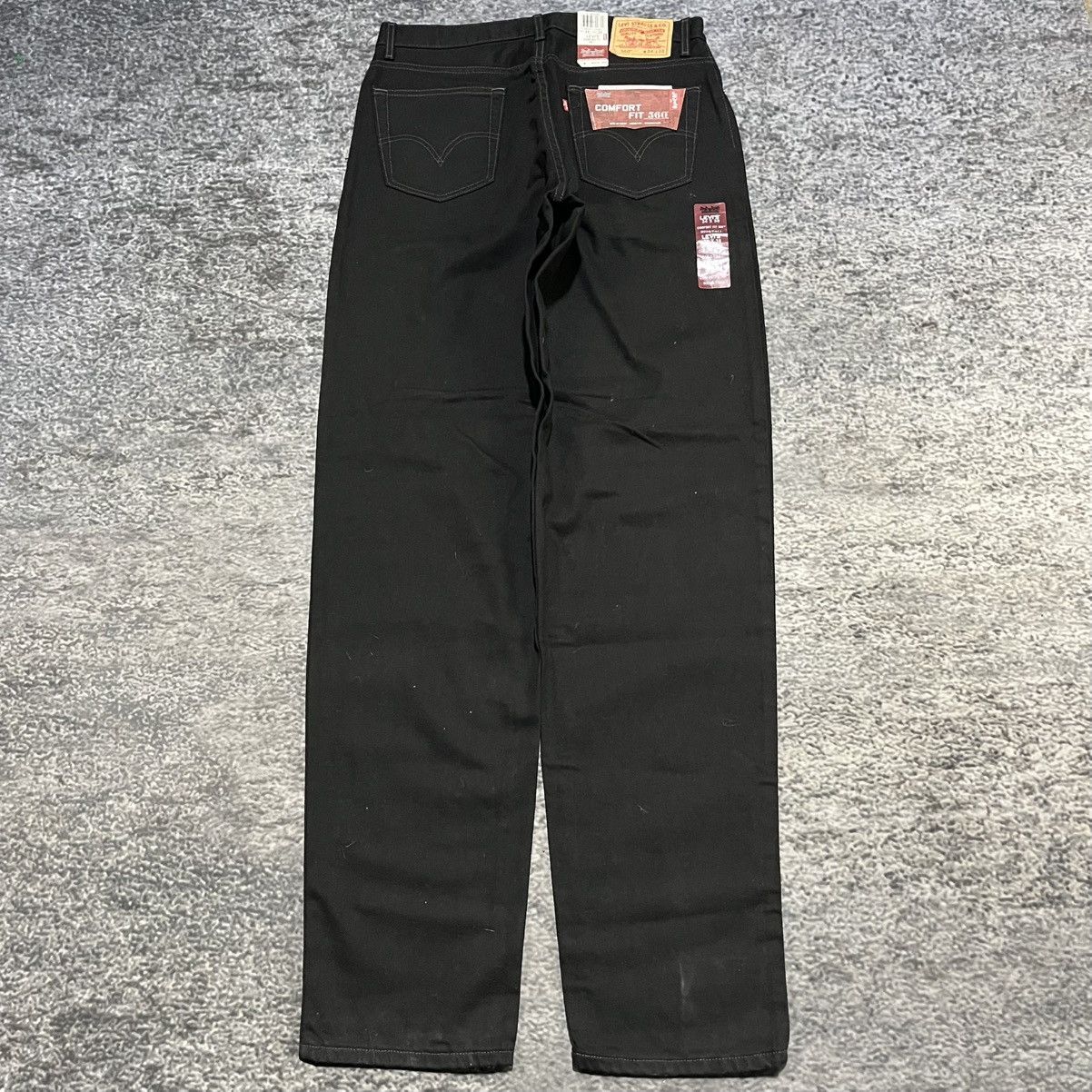 Levi's Vintage Levi's 560 Black Loose Comfort Fit Jeans 34x38 NEW Size US 34 / EU 50 - 1 Thumbnail