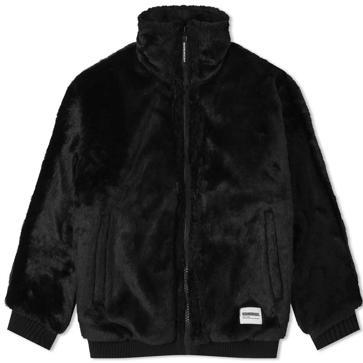 Neighborhood NEIGHBORHOOD FUR LOGO JACKET Black Size Large New Size US L / EU 52-54 / 3 - 3 Thumbnail