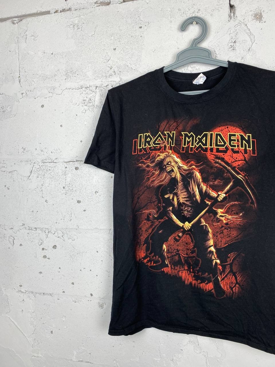 Band Tees × Iron Maiden × Vintage Vintage Iron Maiden Monsters Of Rock Tour T-Shirt Size US L / EU 52-54 / 3 - 1 Thumbnail