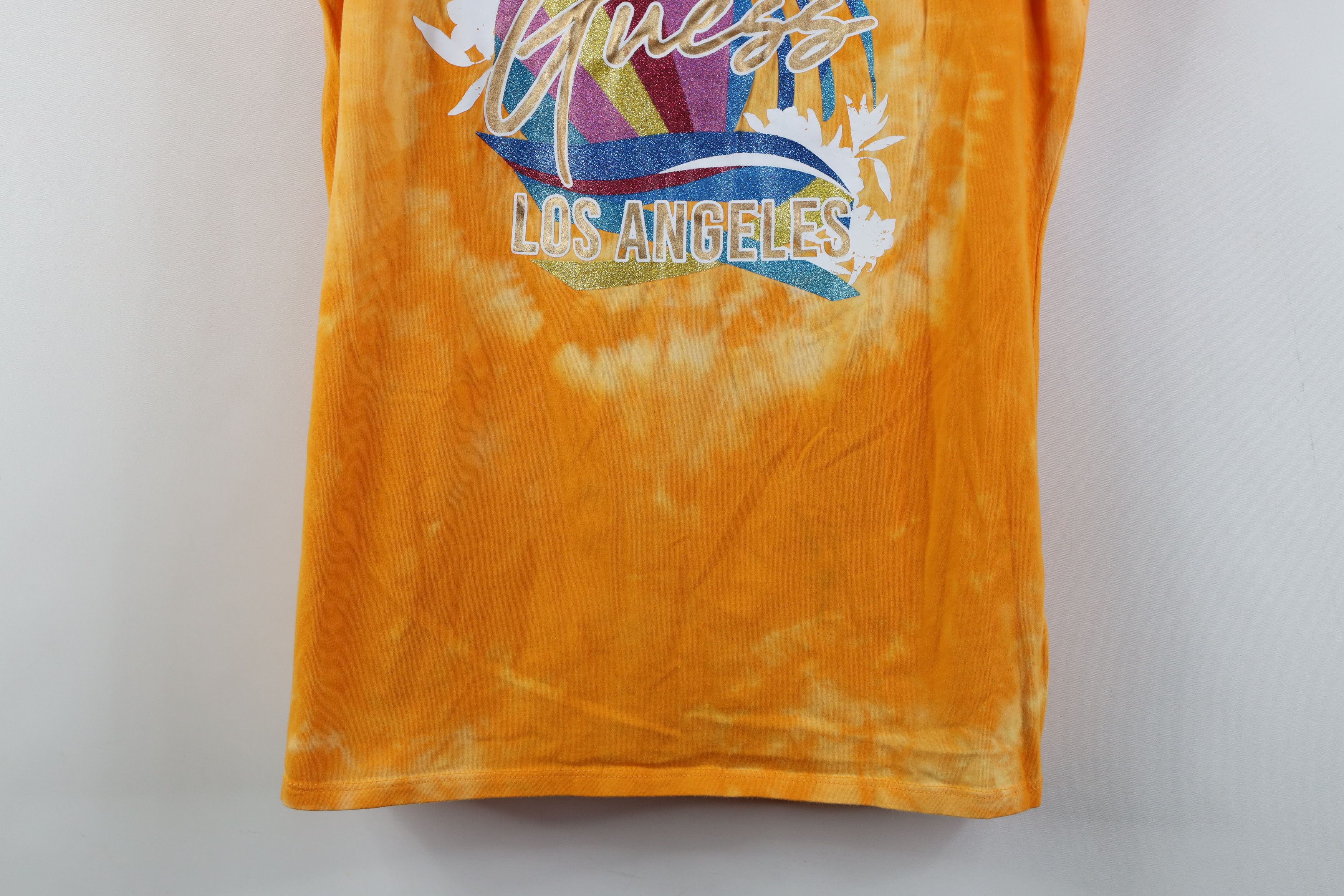 Guess Vintage Y2K Guess Metallic Sunset Acid Wash T-Shirt Size L / US 10 / IT 46 - 3 Thumbnail