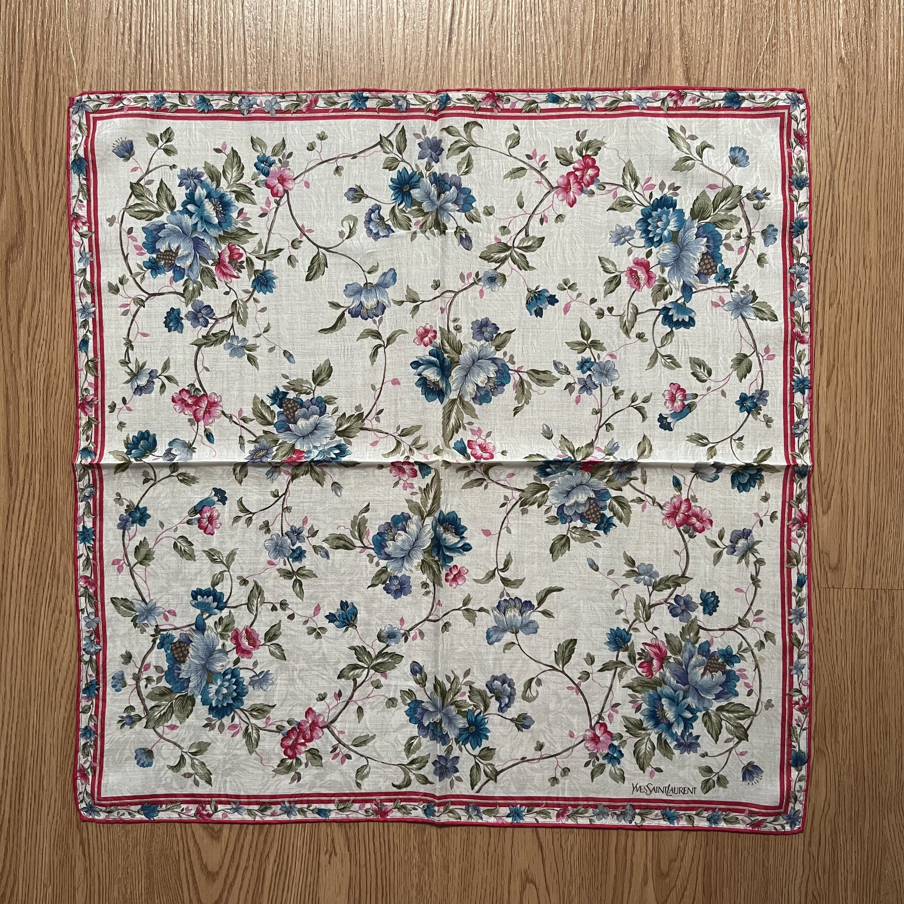 Yves Saint Laurent Vintage Yves Saint Laurent Handkerchief Size ONE SIZE - 1 Thumbnail