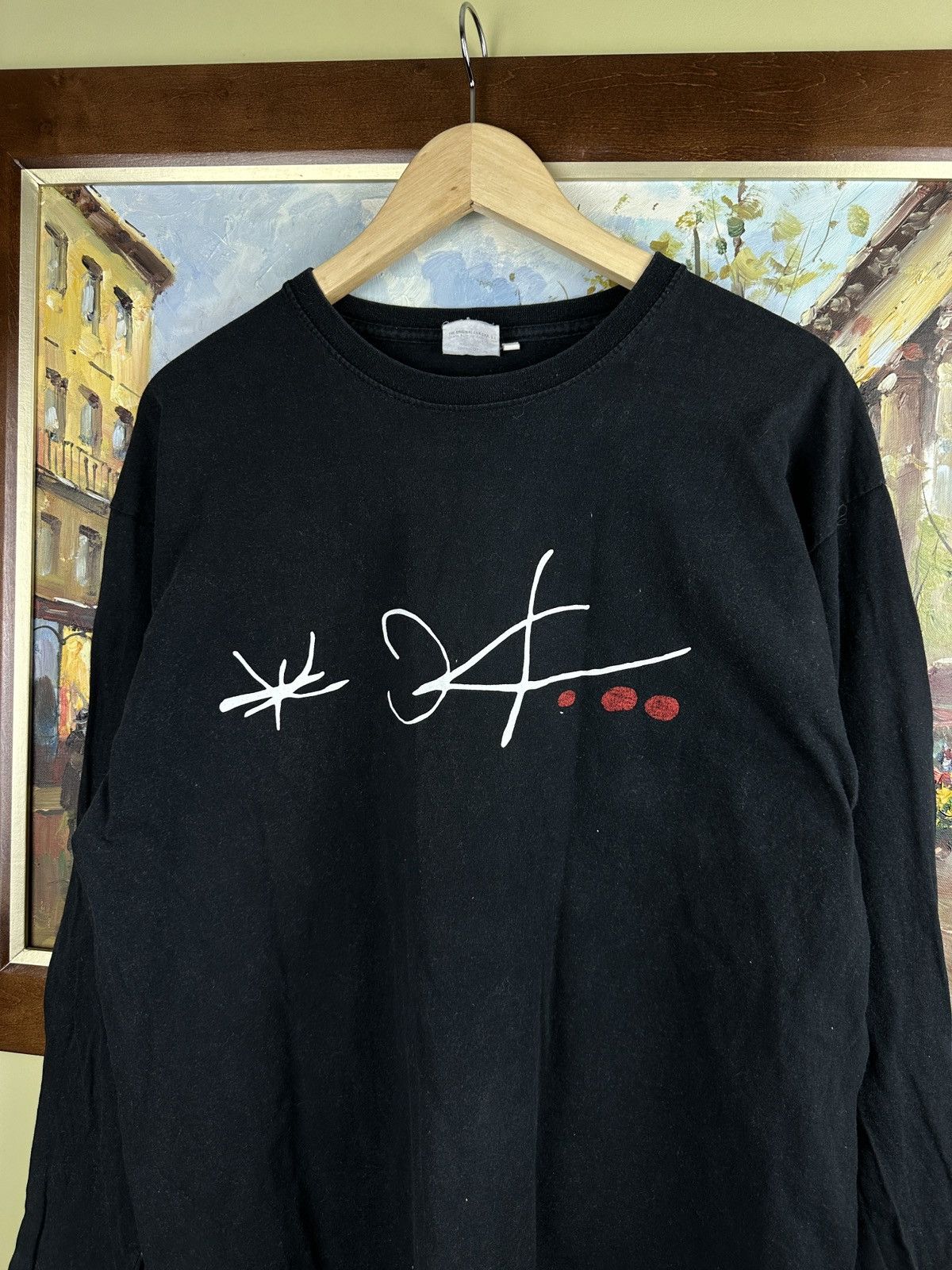 Vintage Vintage 90s Joan Miro foundation long sleeve tee t-shirt Size US L / EU 52-54 / 3 - 2 Thumbnail