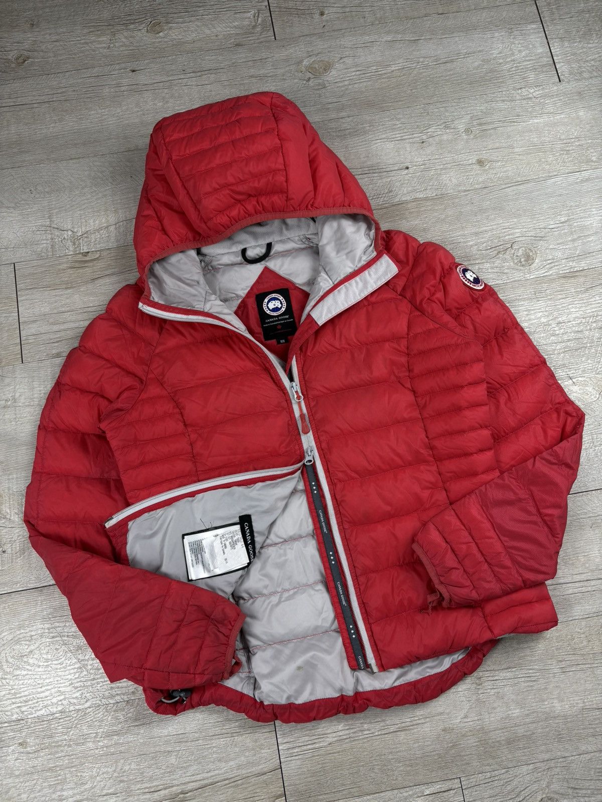 Canada Goose Brookvale Hoody High Down Full-Zip Sweater Winter Puffer Jacket Bomber Windbreaker Size M / US 6-8 / IT 42-44 - 2 Thumbnail