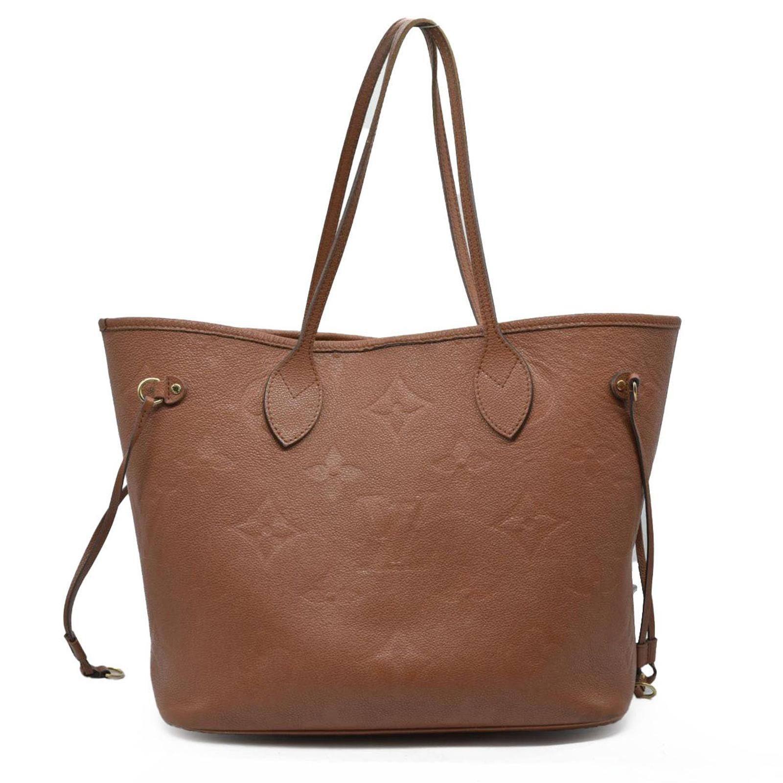 Louis Vuitton Louis Vuitton Empreinte Monogram Giant Neverfull MM Cognac Size ONE SIZE - 2 Thumbnail